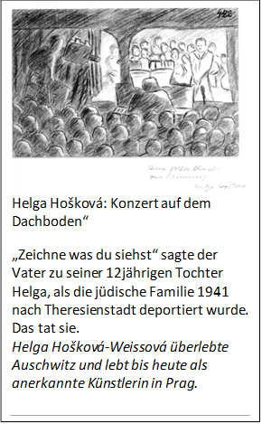 Konzert auf dem Dachoden von Helga Hošková