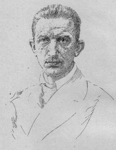 Karl Bauer (1868-1942): Zeichnung Hermann Claudius